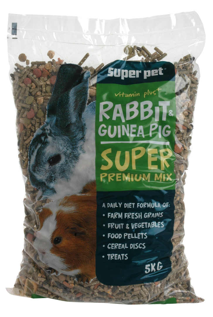 Rabbit & Guinea Pig Food / Super Premium Diet 5Kg Auckland